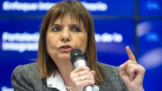 La ministra de Seguridad, Patricia Bullrich 20250310