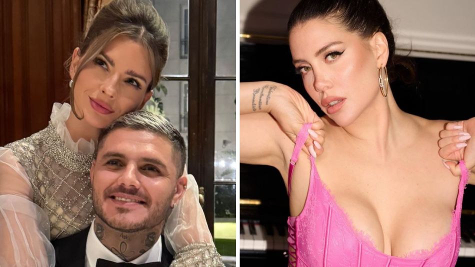 La China Suárez, Mauro Icardi y Wanda Nara