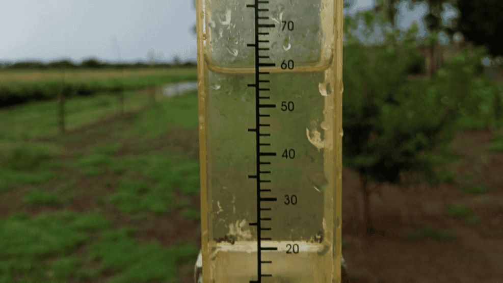 El centro-sur de Santa Fe fue la zona con los mayores registros de lluvias.   