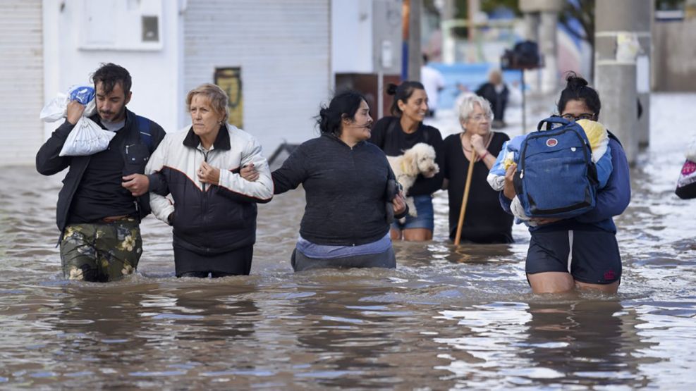 Temporal en Bahía Blanca 