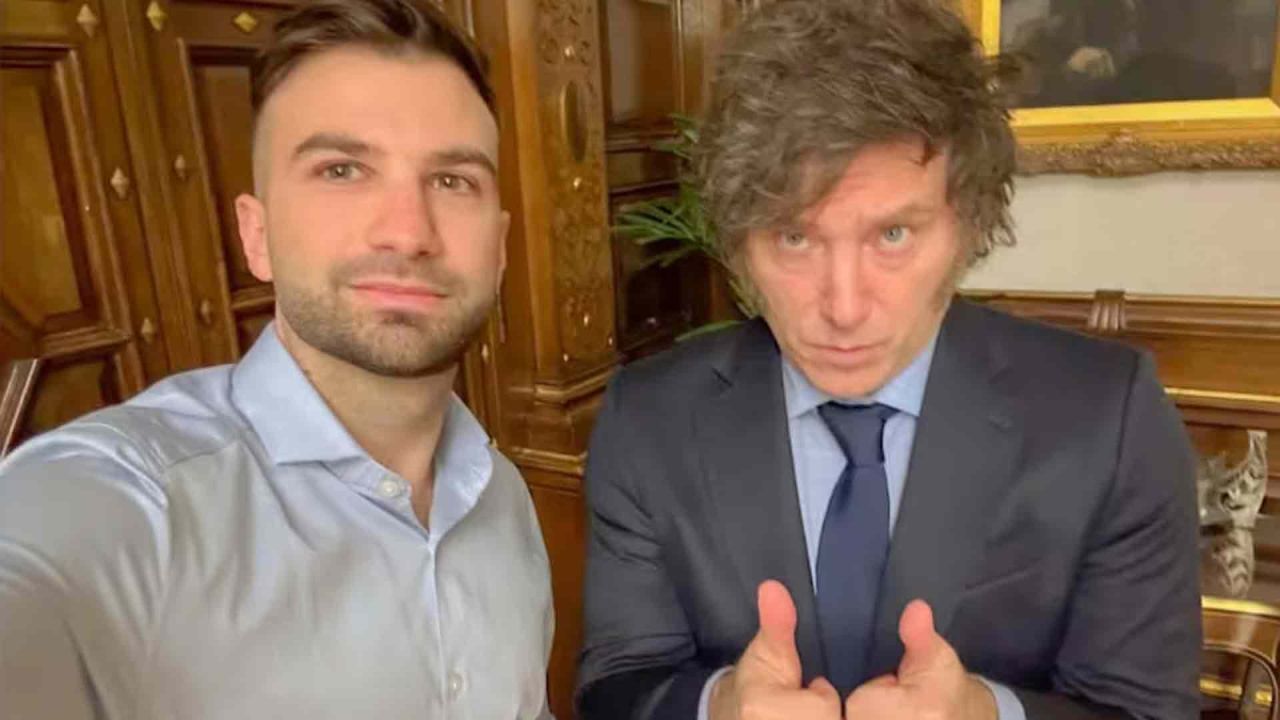 Novelli y Milei | Foto:Cedoc