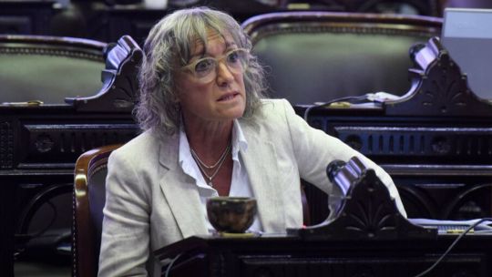 Mónica Frade: "Vamos a seguir adelante a pesar de los niños Menem y del clan Menem que está cubriendo a Manuel Adorni"