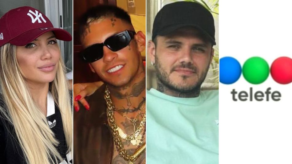 Wanda Nara, L-Gante, Mauro Icardi y Telefe