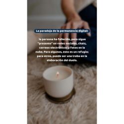 Entre la despedida y la permanencia: el duelo en la era digital. | Foto:-