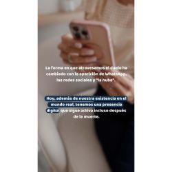Entre la despedida y la permanencia: el duelo en la era digital. | Foto:-