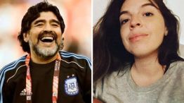 Dalma y Diego Maradona