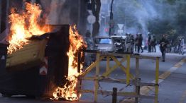 La marcha de los jubilados con los hinchas, la protesta en el Congreso 20250312