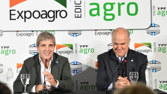 Luis Caputo en Expoagro 2025