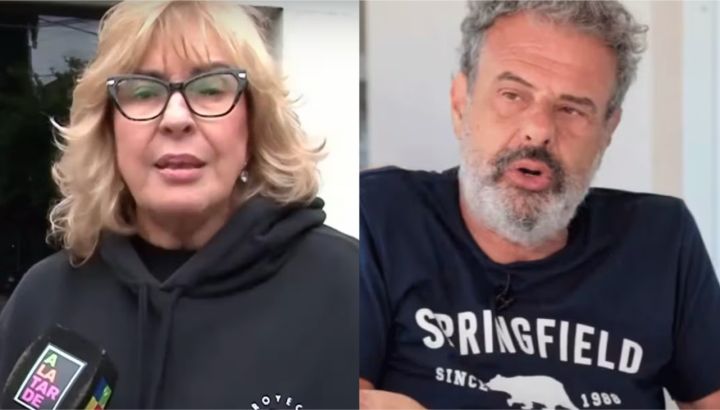 Georgina Barbarossa estalló en insultos contra Ari Paluch: "Pedazo de imbécil"