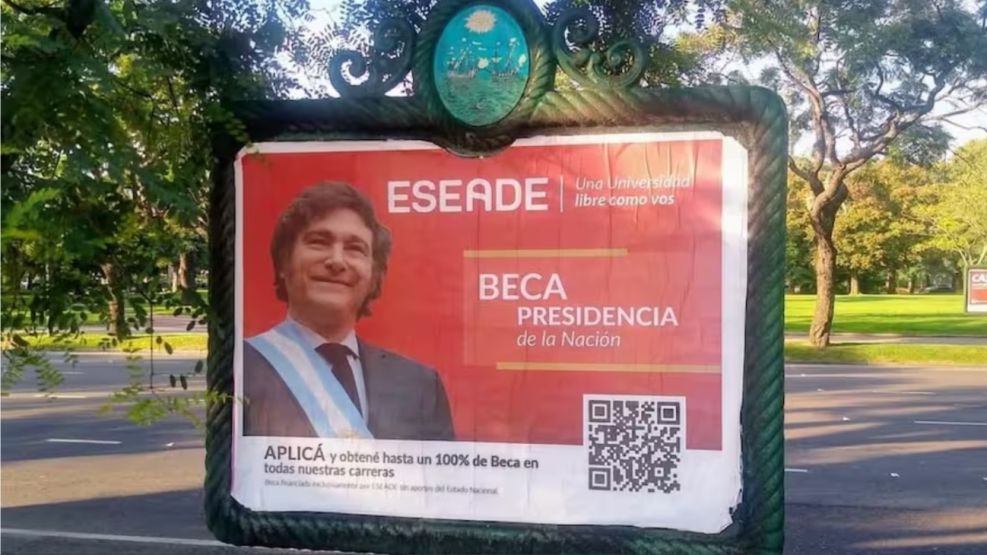 Javier Milei beca ESEADE 20250311