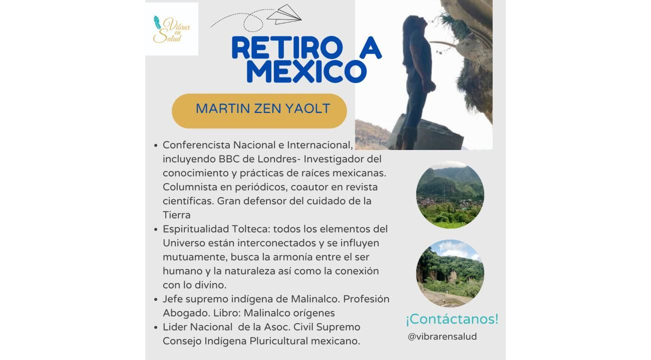 Vibrar en Salud: un retiro transformador en los destinos más mágicos de México
