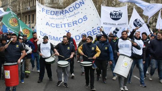 Conflicto en las plantas aceiteras de rosario. 