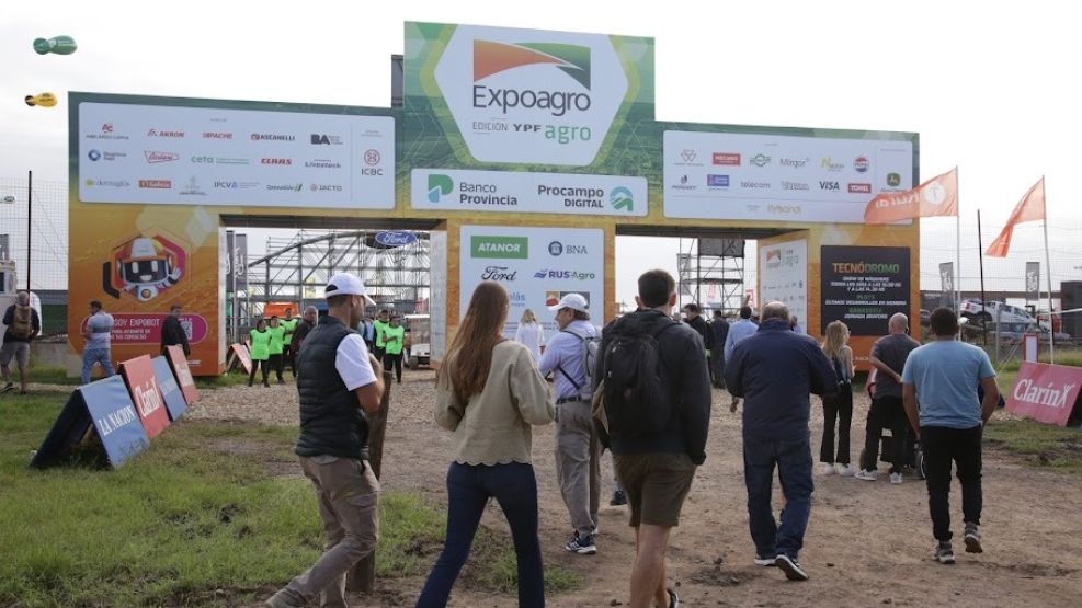 Fuerte afluencia de público a Expoagro 2025. 