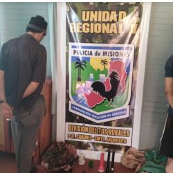 Los dos sujetos fueron aprehendidos en el marco de un operativo policial de rutina.