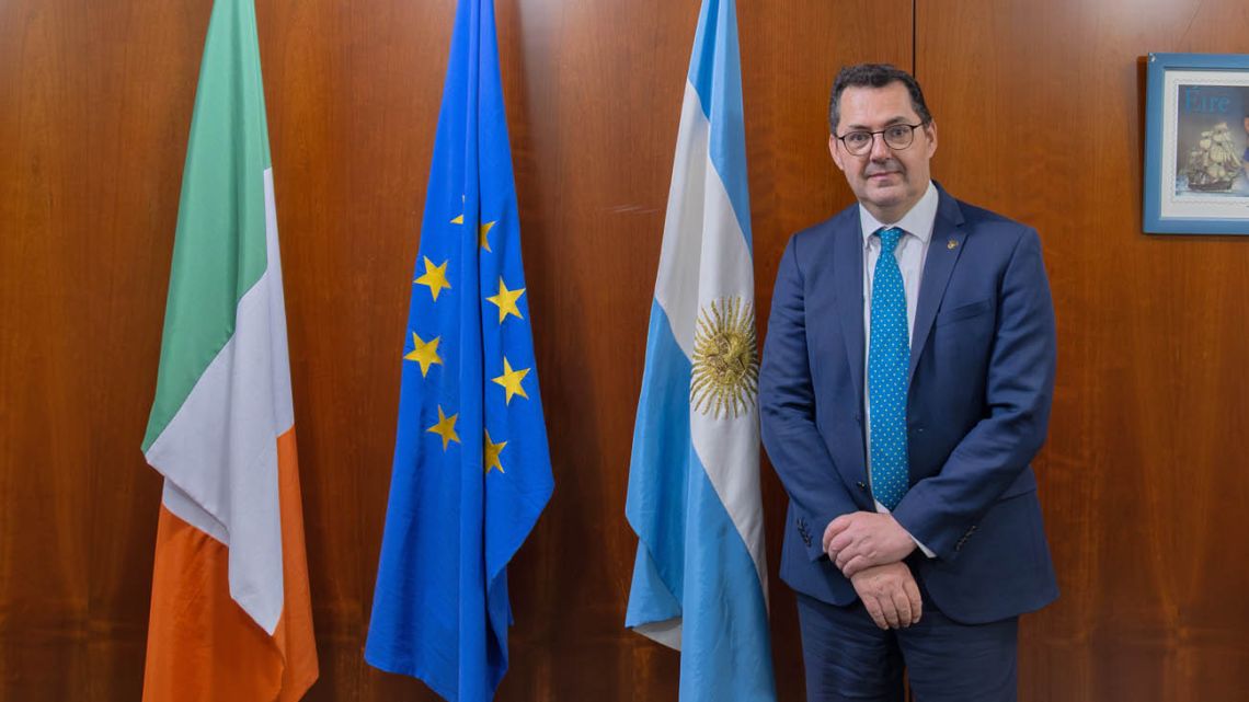 Ireland’s Ambassador to Argentina, Paraguay and Uruguay, Gerard McCoy.