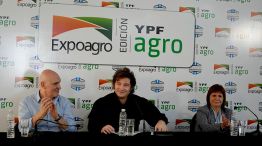 Javier Milei en Expoagro