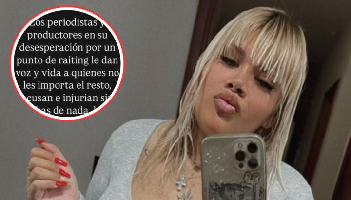 Morena Rial explotó contra el periodismo: "Acusan e injurian"