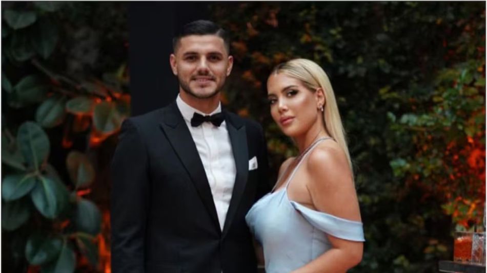 Mauro Icardi y Wanda Nara 