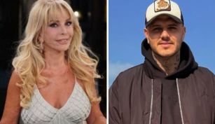 Graciela Alfano y Mauro Icardi