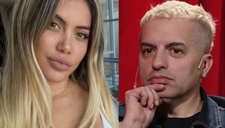 La reacción de Wanda Nara al ser llamada por Ángel de Brito tras el escándalo con Mauro Icardi: "Perdón"