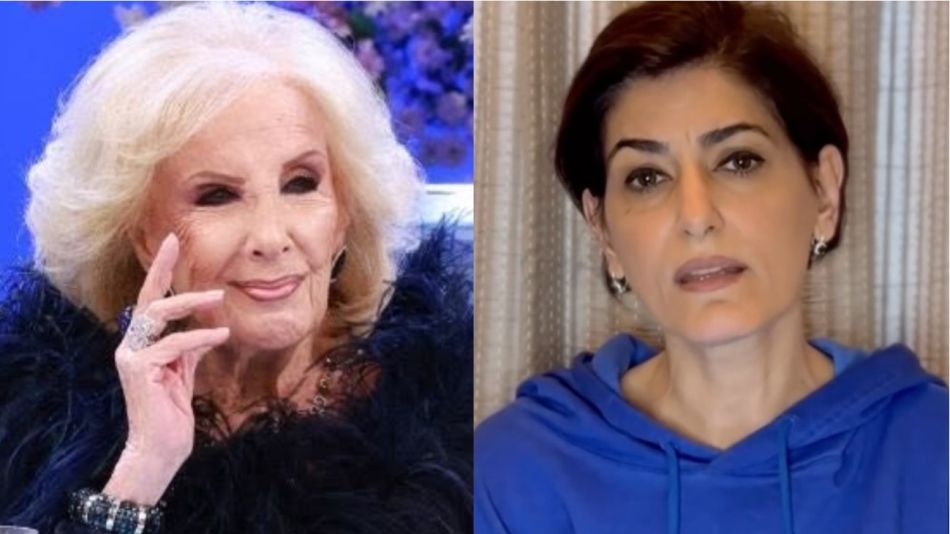 Mirtha Legrand y Cecilia Milone