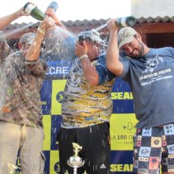 En el cierre del verano, buen pique de corvinas y chuchos en balneario Marisol.