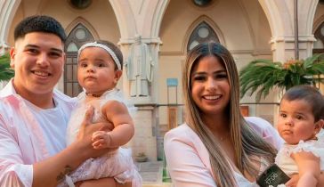 Thiago Medina y Daniela Celis