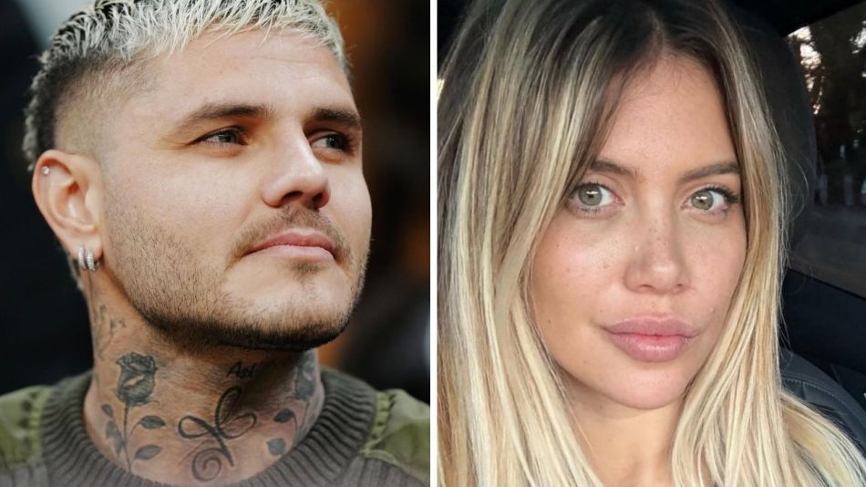 Mauro Icardi y Wanda Nara