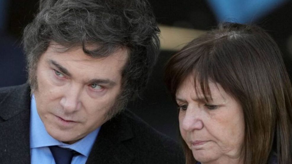 Javier Milei y Patricia Bullrich