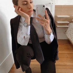 Corbata para mujer