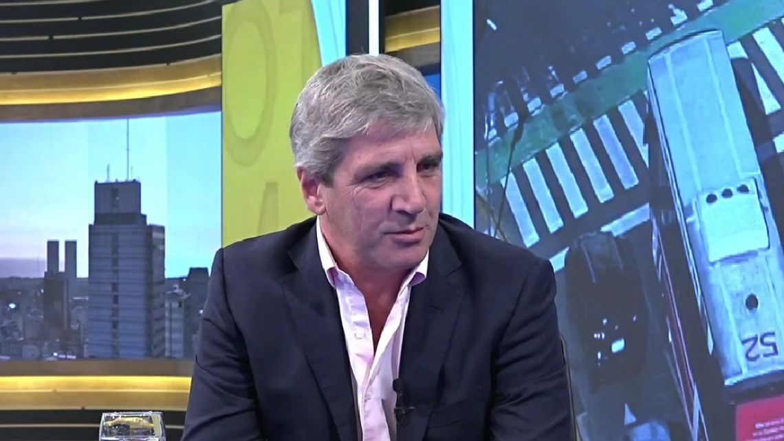 Luis Caputo aseguró que "el monto del préstamo del FMI no está definido"