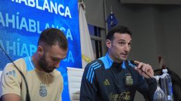 Scaloni y Pezzella