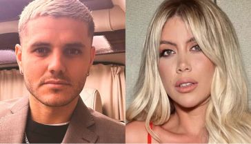 Mauro Icardi y Wanda Nara