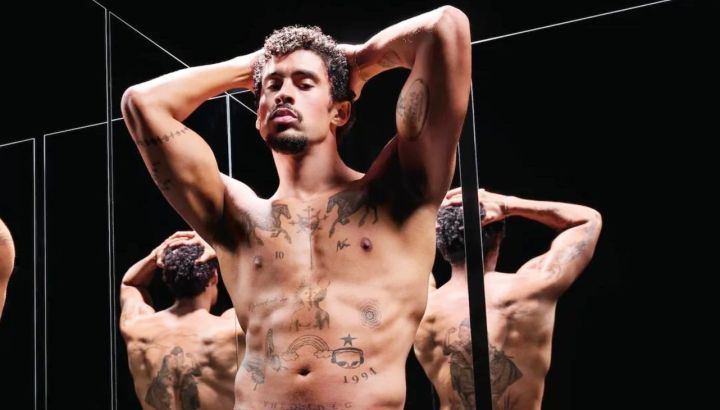 Bad Bunny posó en ropa interior para Calvin Klein y prendió fuego la red