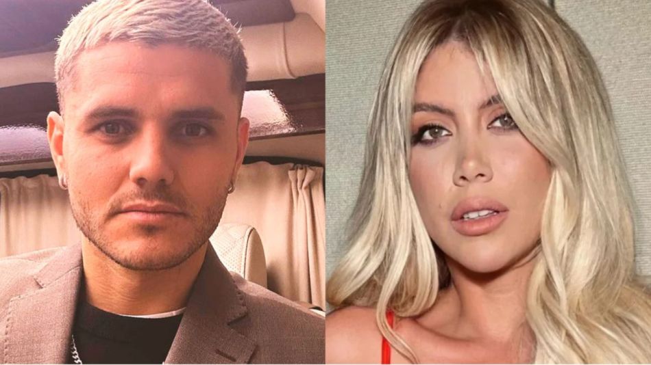 Mauro Icardi y Wanda Nara