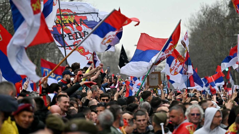 Protesta en Serbia20250318