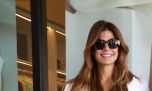 Juliana Awada: el look denim chic para la inauguración de la planta familiar de 10 millones de dólares