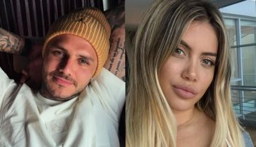 Mauro Icardi y Wanda Nara