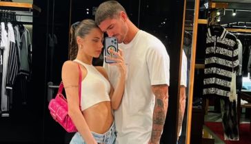 Tini Stoessel y Rodrigo De Paul