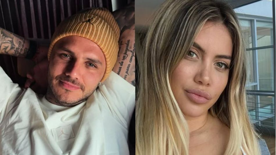 Mauro Icardi y Wanda Nara