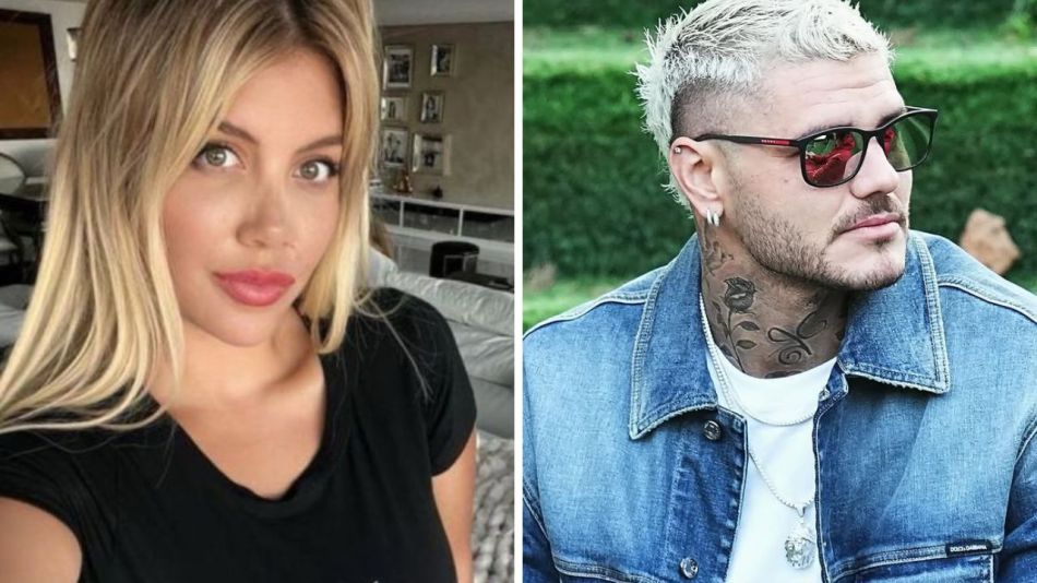 Wanda Nara y Mauro Icardi