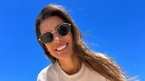 Vestido con mangas globo, la elección de Pampita con una de las principales tendencias de moda 2025