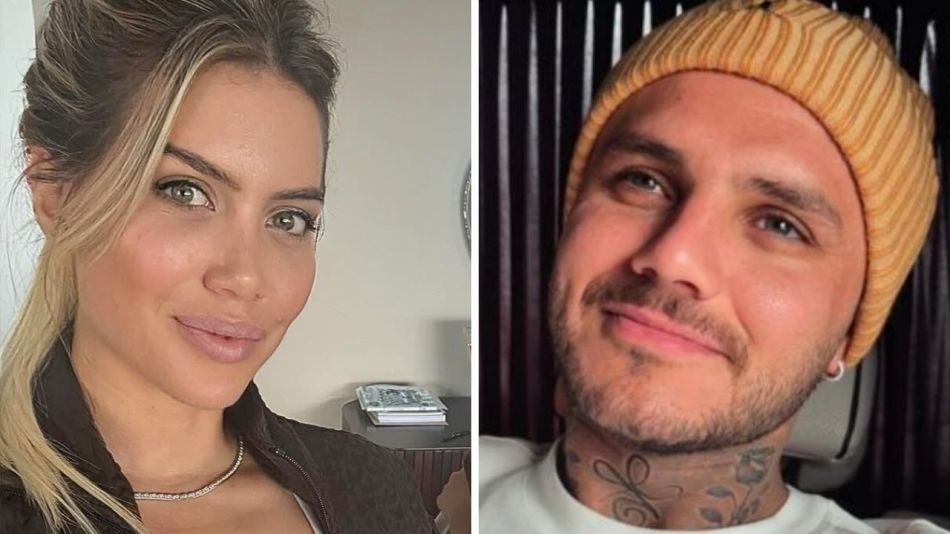 Wanda Nara y Mauro Icardi