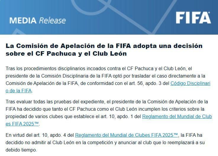 FIFA sobre León