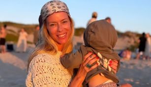 El tierno paseo de Nicole Neumann y Cruz Urcera