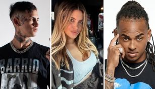 L-Gante, Wanda Nara y Ozuna