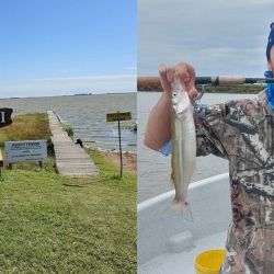 Se pesca viernes, sábado y domingo. A flote tanto anclado como gareteando, según el día, con peje medianito de 25 a 30 cm y alguna excepción de mejor talla. Se da con bajadas de 20 a 30 cm.