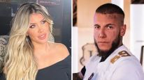 Wanda Nara y Alex Caniggia