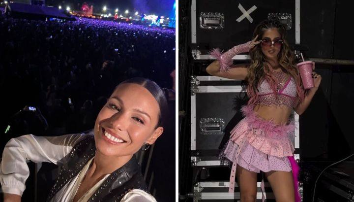 De Pampita a Julieta Poggio, los looks de las celebridades en el Lollapalooza 2025