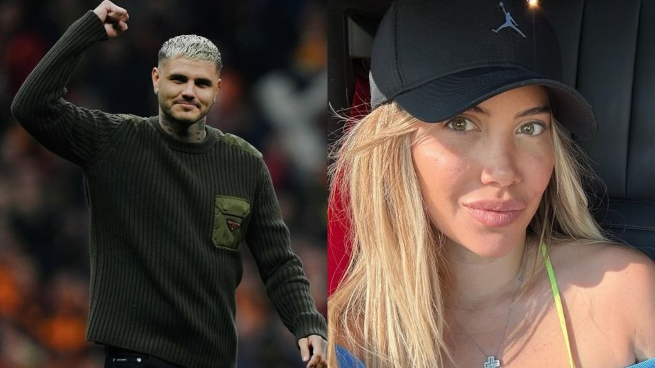 Mauro Icardi y Wanda Nara